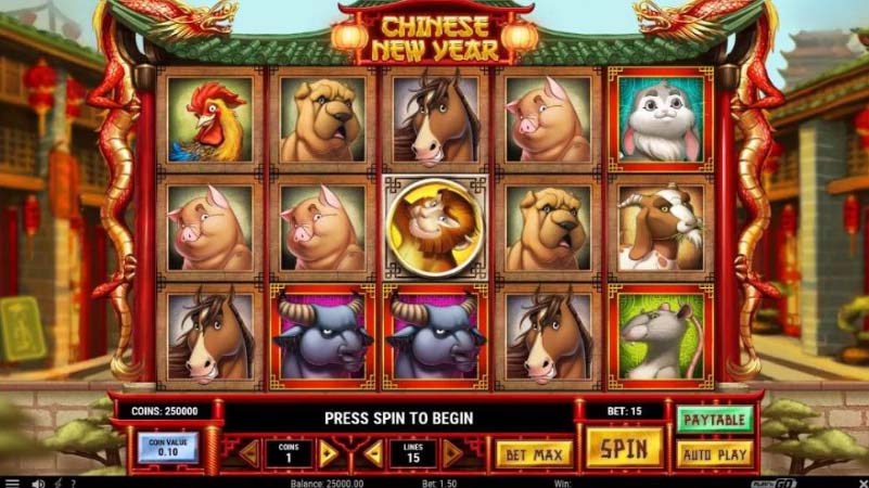 Chinese New Year игровой автомат